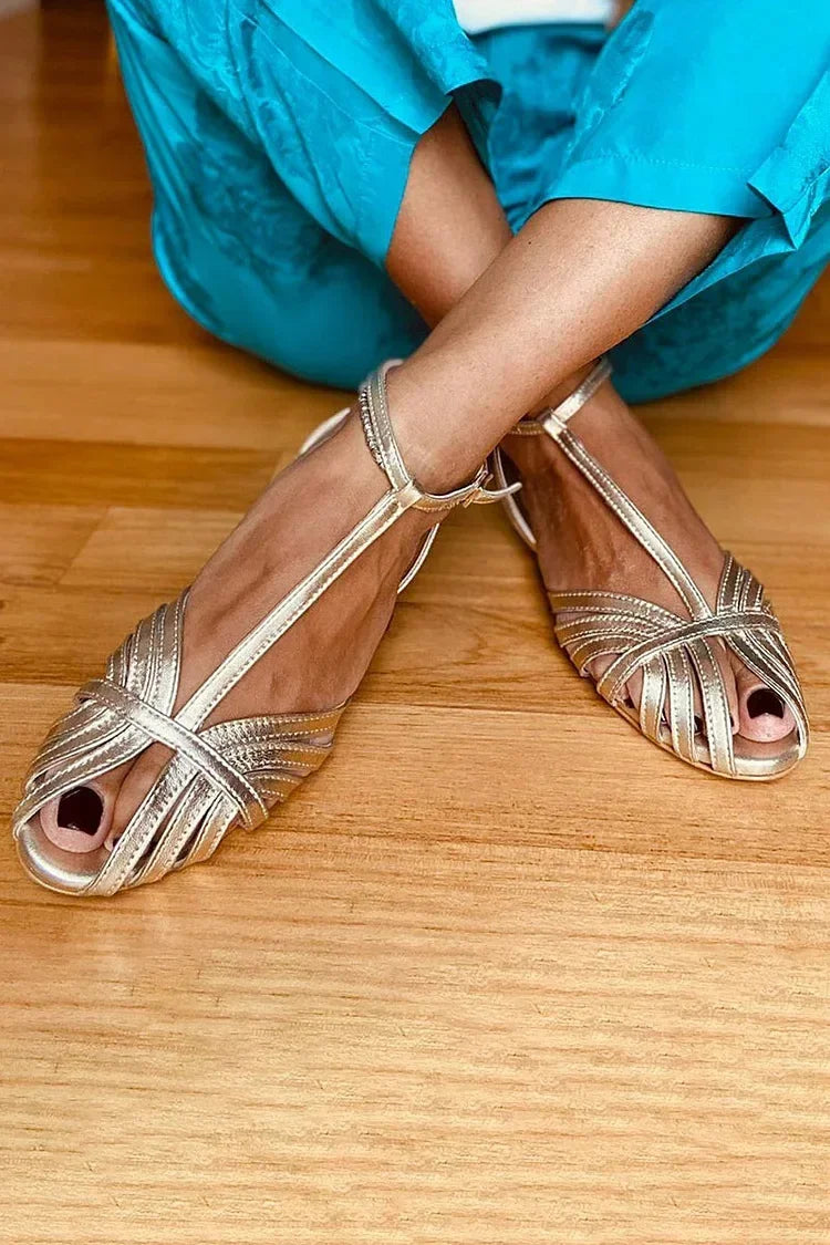 Beige Heeled Sandals Fashion Womens Shoes 2025 Buckle Open Toe Large Size Black Luxury New Low Comfort Peep Flat Big Summer