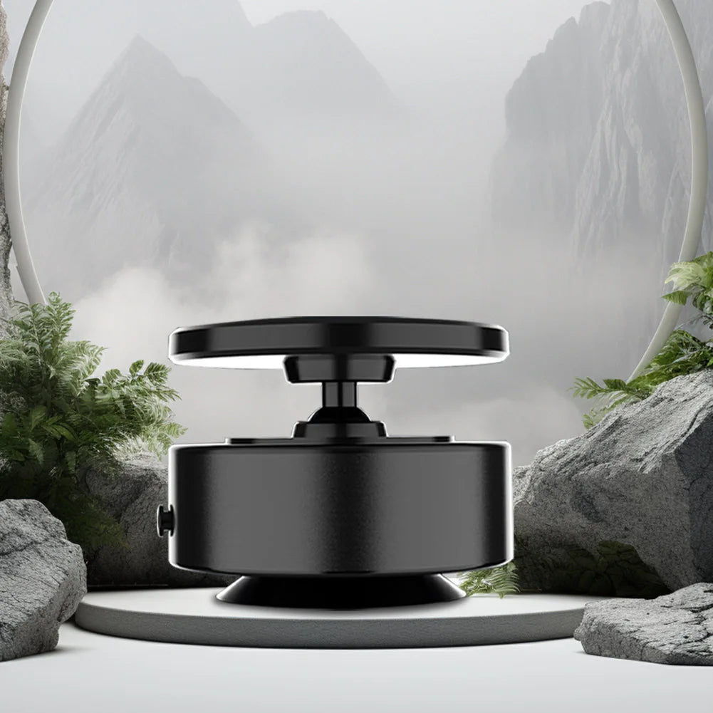 Magnetic Vacuum Adsorption Phone Holder 360°Rotatable Vacuum Suction Mobile Phone Holder Wireless Charging for Gym Bath Shower