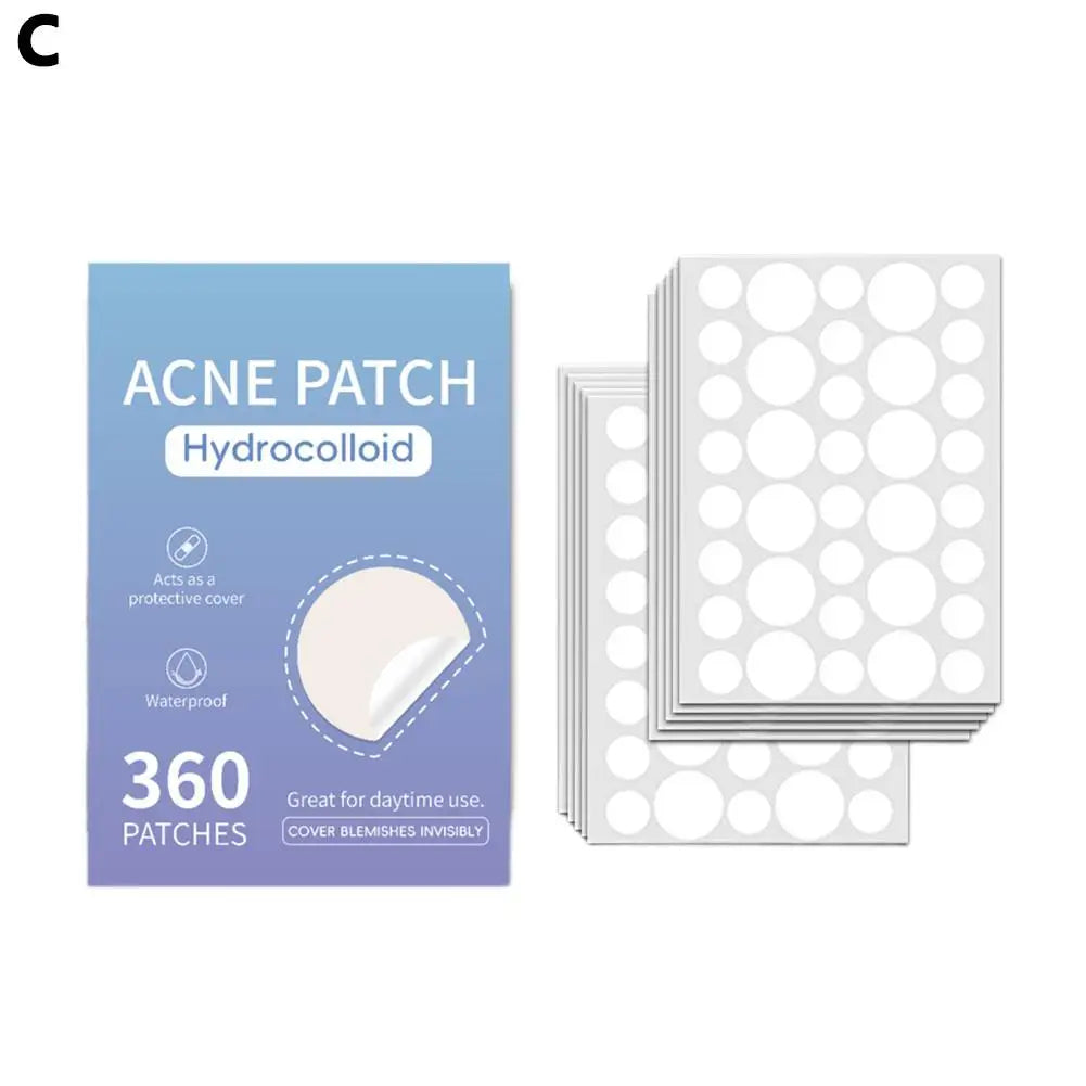2 Sizes Invisible Professional Healing Absorbing Spot Sticker Covering for Men Women 1set Face Skin Care Acne Pimple Patch