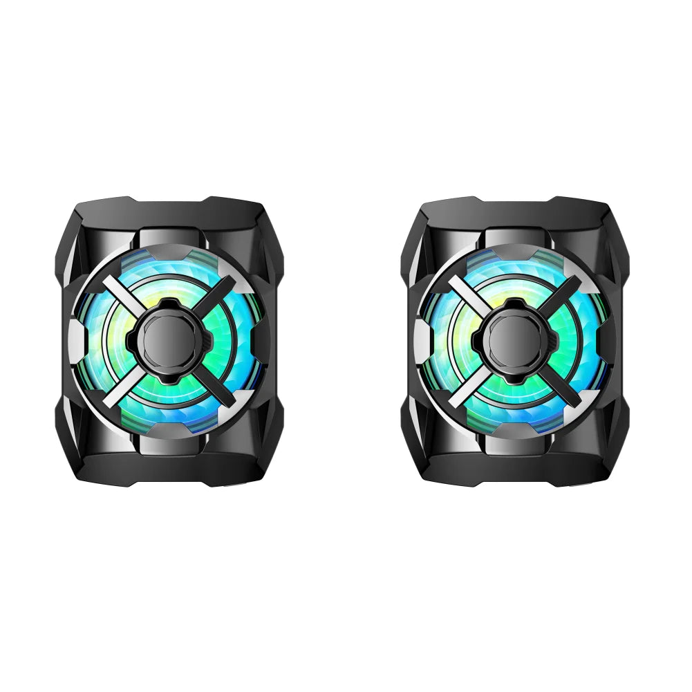 Portable Phone Cooler Rechargeable 3 Speeds Adjustable Mobile Phone Radiator Wireless Magnetic for Playing Games Watching Videos