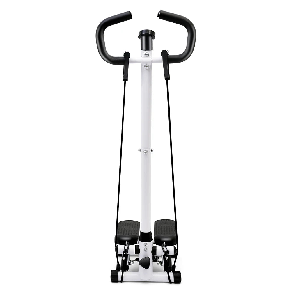 Exercise Stepper Machine For Home Fitness Stepper Workout LCD Display Handle and Resistance Bands Cycle Machine Climber Leg