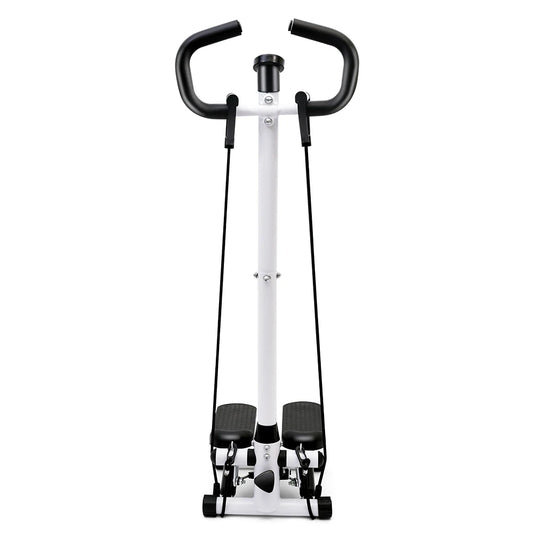 Exercise Stepper Machine For Home Fitness Stepper Workout LCD Display Handle and Resistance Bands Cycle Machine Climber Leg