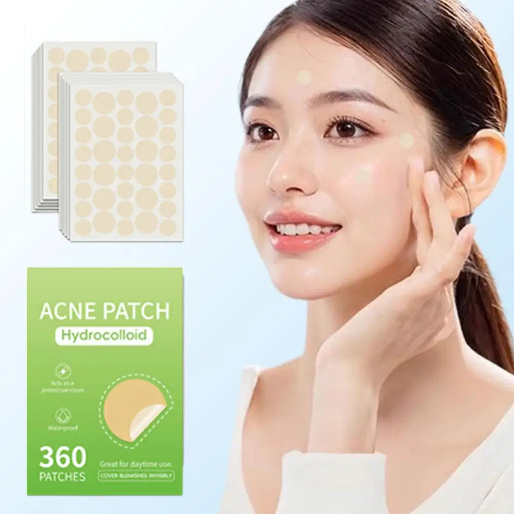 2 Sizes Invisible Professional Healing Absorbing Spot Sticker Covering for Men Women 1set Face Skin Care Acne Pimple Patch