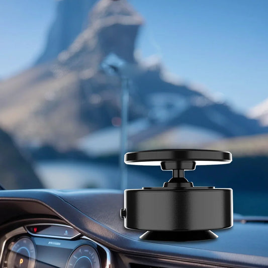 Magnetic Vacuum Adsorption Phone Holder 360°Rotatable Vacuum Suction Mobile Phone Holder Wireless Charging for Gym Bath Shower