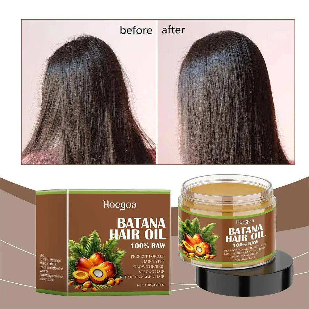 Anti-loss Hair Oil Organic Batana Oil Natural Treatment For Scaple,strengthen Hair Roots Fluffy Moisturizing For Hair Care Serum