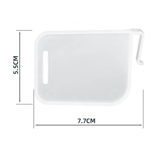 Fridge Storage Partition Board Kitchen Gadgets Storage Splint Free Adjustment Multifunctional Supplies for Beverages Milk Spices