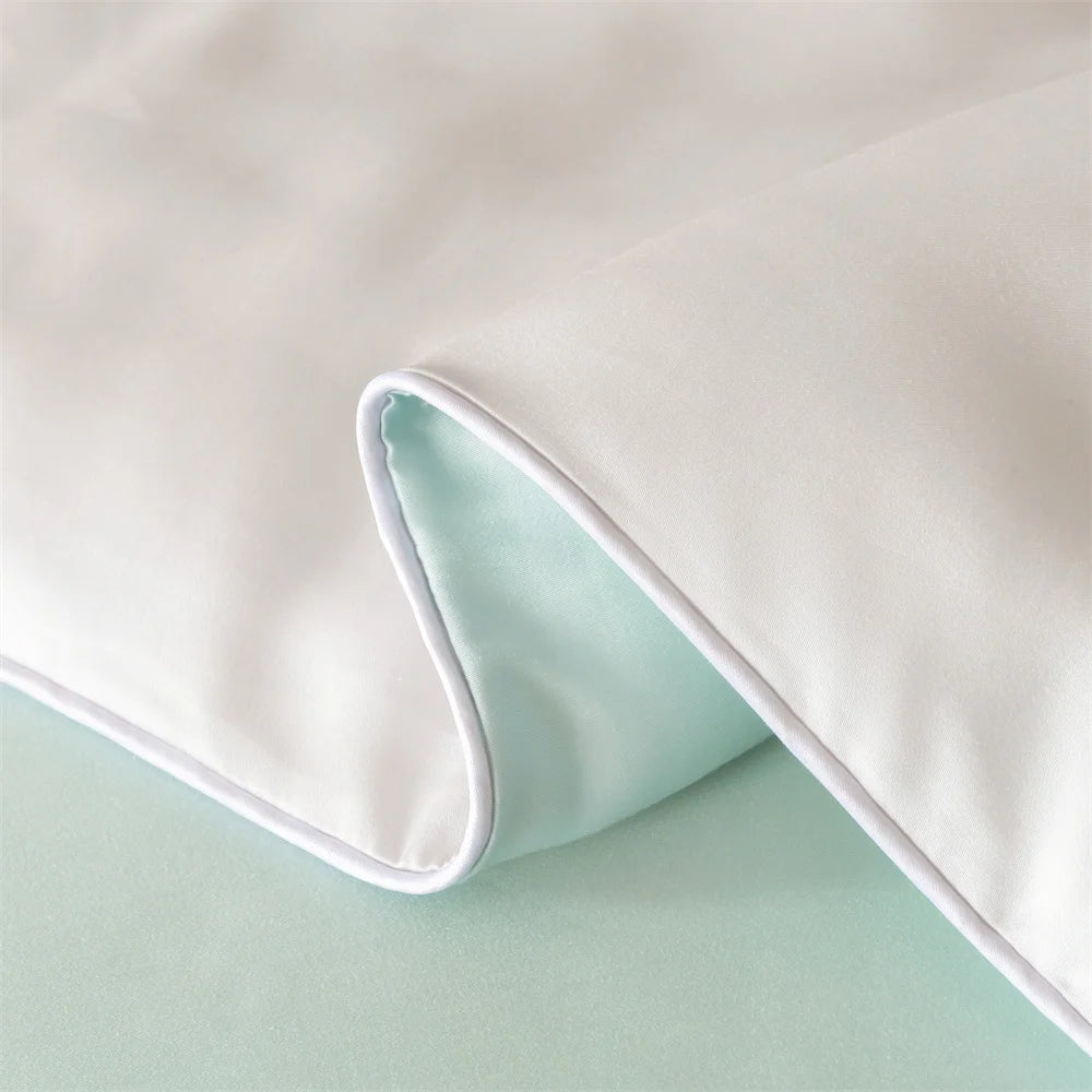 1pc Blue Cooling Summer Quilt Comforter Smooth Breathable Skin-friendly Lightweight Soft Home Bedding Blanket