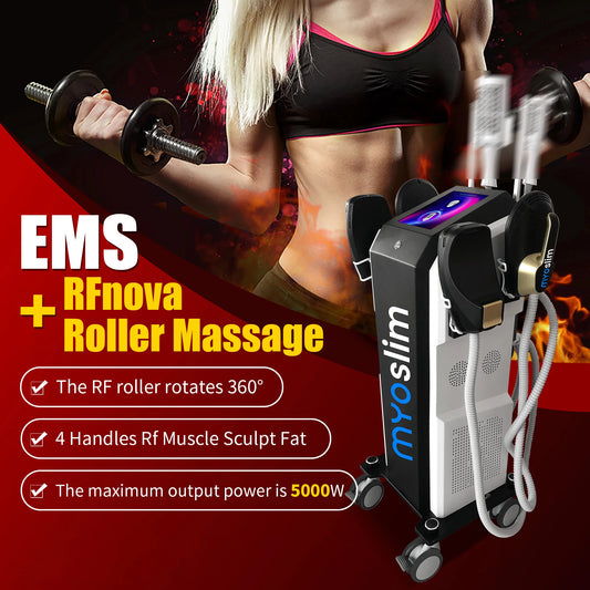 15 Tesla 6500W roller MYOSlim Neo muscle energy weight loss machine HI-EMT facial shaping machine SPA device