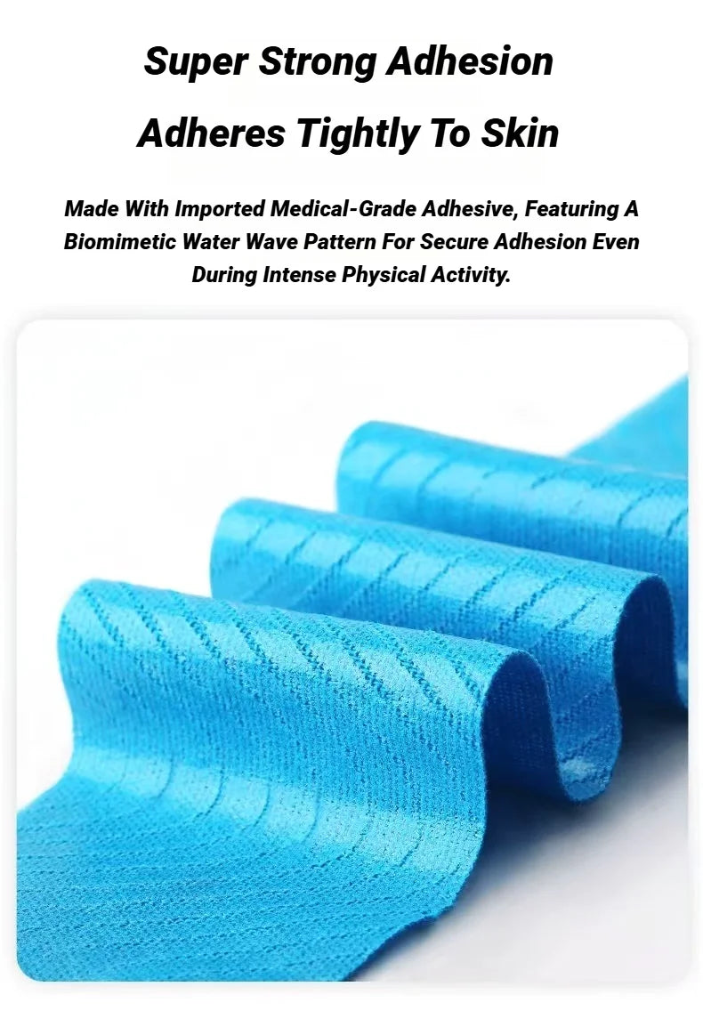 5CMX5M Athletic Elastoplast Injury Sports Tape Muscle Recovery Patch Lift Chest Anti Sagging Knee Elbow Stretch Fitness Brace