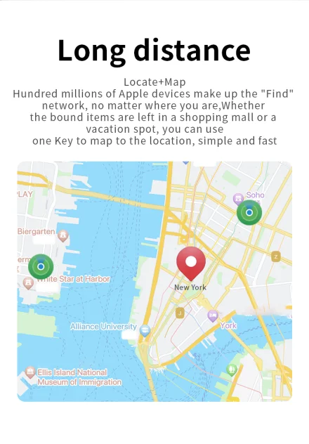 Airtag Bluetooth GPS Trackers IPX 5 Waterproof Sport Tracking Find My Elderly Kids Pets Available  Finders For iPhone FIND MY