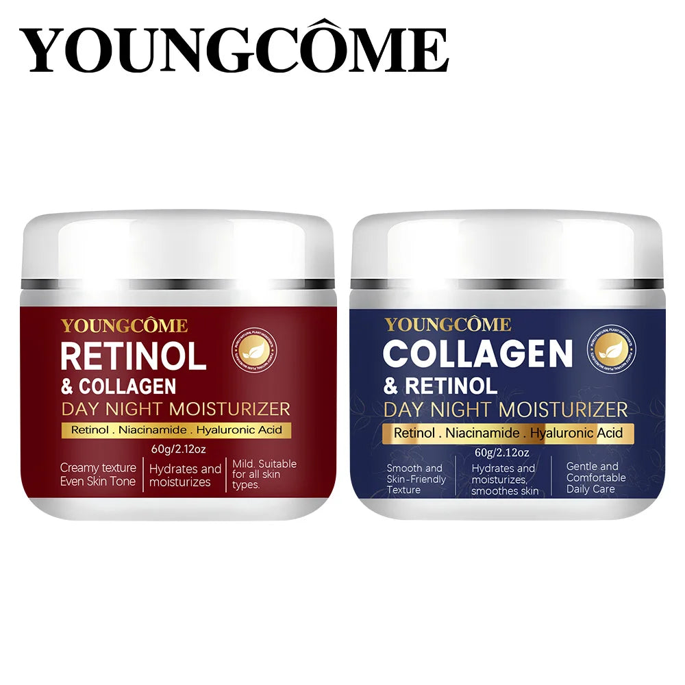 Retinol Face Skin Care Retinol Collagen Cream Anti-aging Wrinkle Deep Hydration Moisturizing Skin Health Whitening Exfoliation