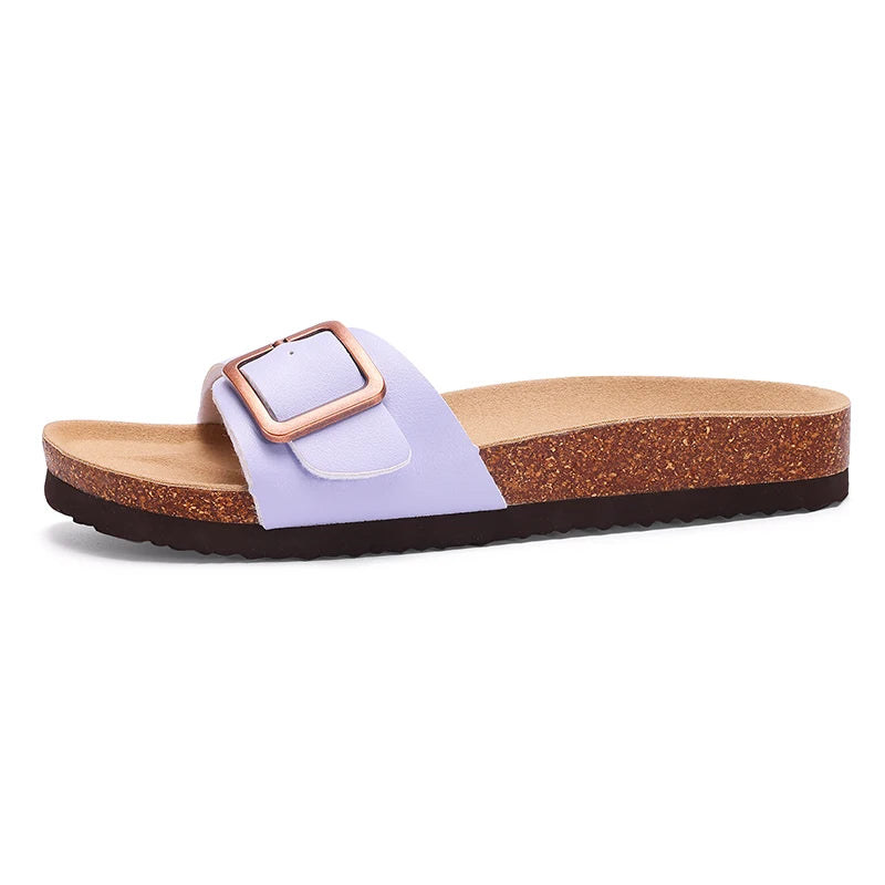 Litfun Fashion Clogs Sandals For Women 2025 New Cork Clogs Mules With Arch Support Outdoor Anti-slip Beach Orthopedic Slippers