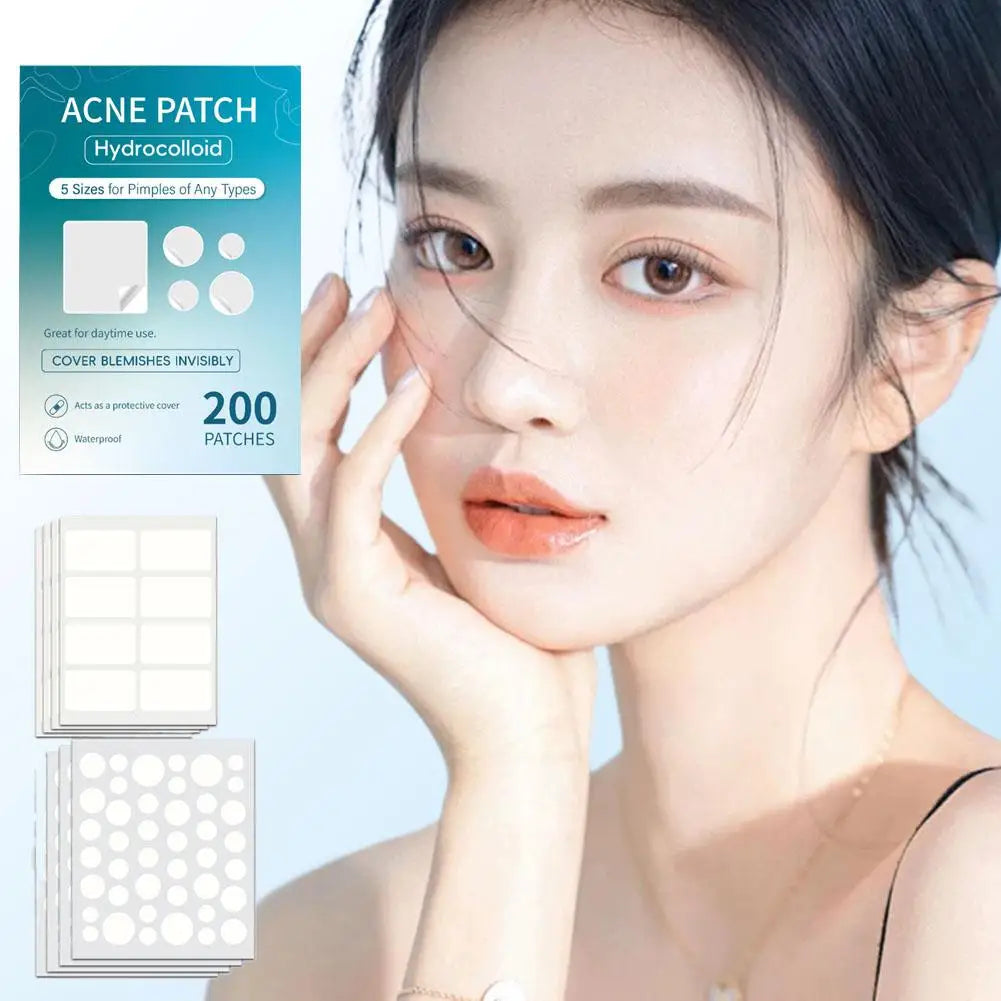 2 Sizes Invisible Professional Healing Absorbing Spot Sticker Covering for Men Women 1set Face Skin Care Acne Pimple Patch