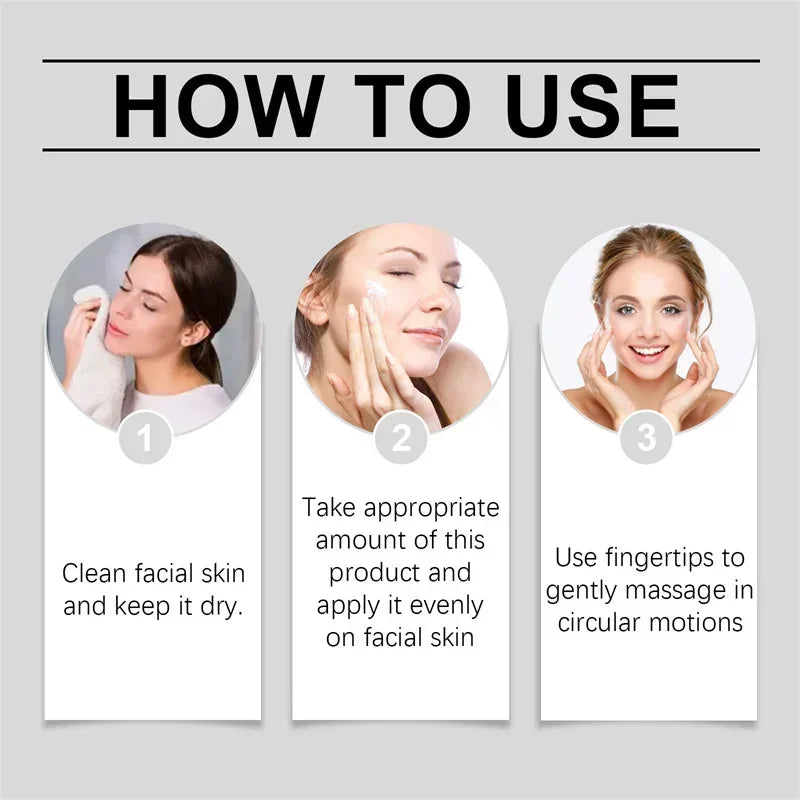Collagen Face Serum Cream Set Anti-Aging Firming Lifting Fine Line Deep Anti Sagging Wrinkle Brighten Beauty Skin Care Products