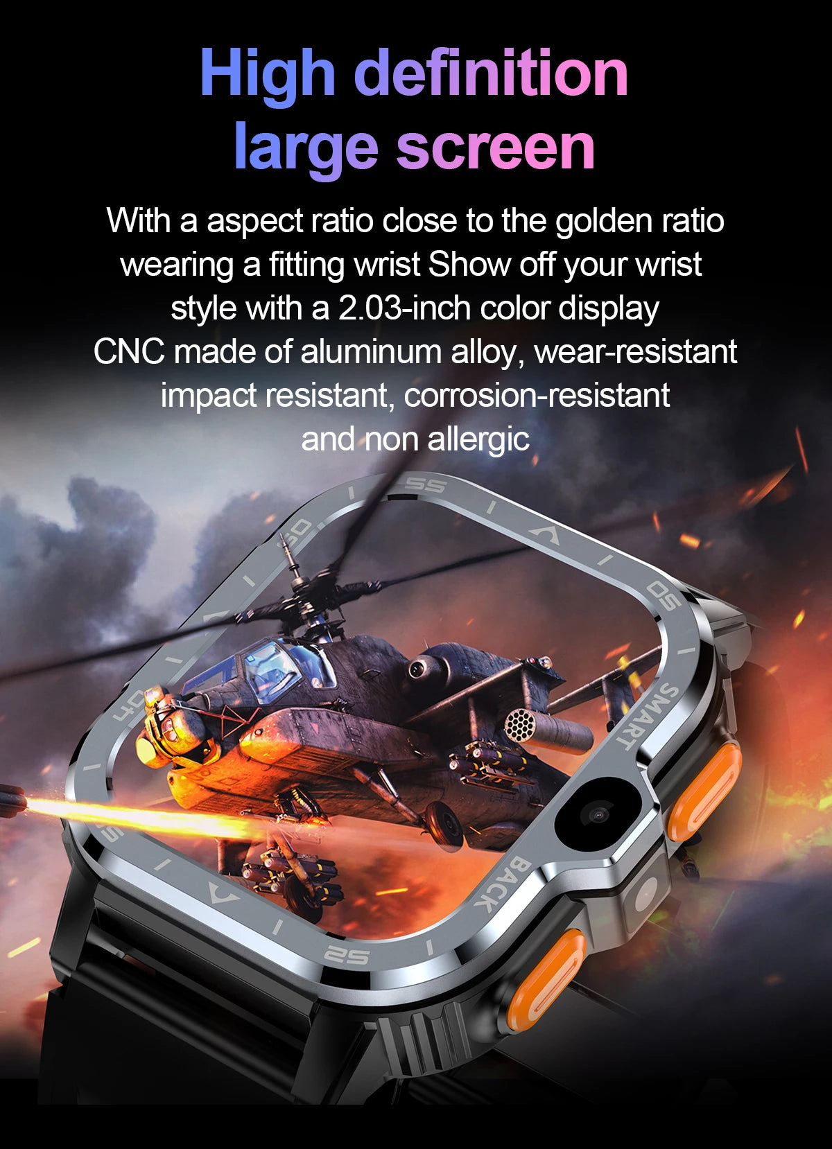 Valdus PGD 4G Smartwatch – Dual Camera & GPS