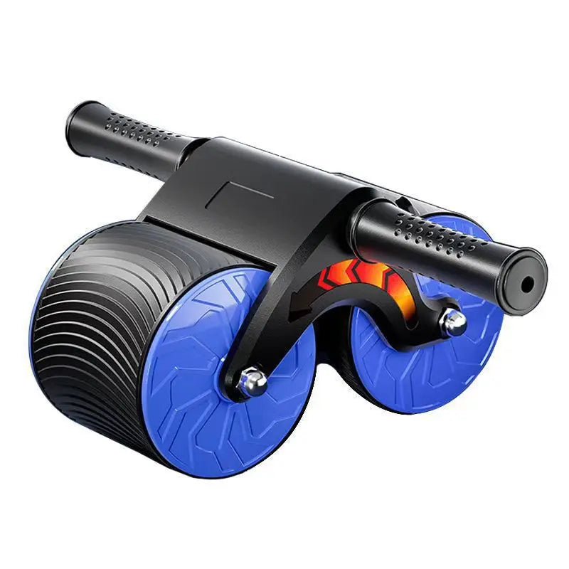 Abdominal Wheel Roller abs Workout Equipment Machine for Gym Automatic Rebound Elbow Support Fitness Sports With Phone Holder