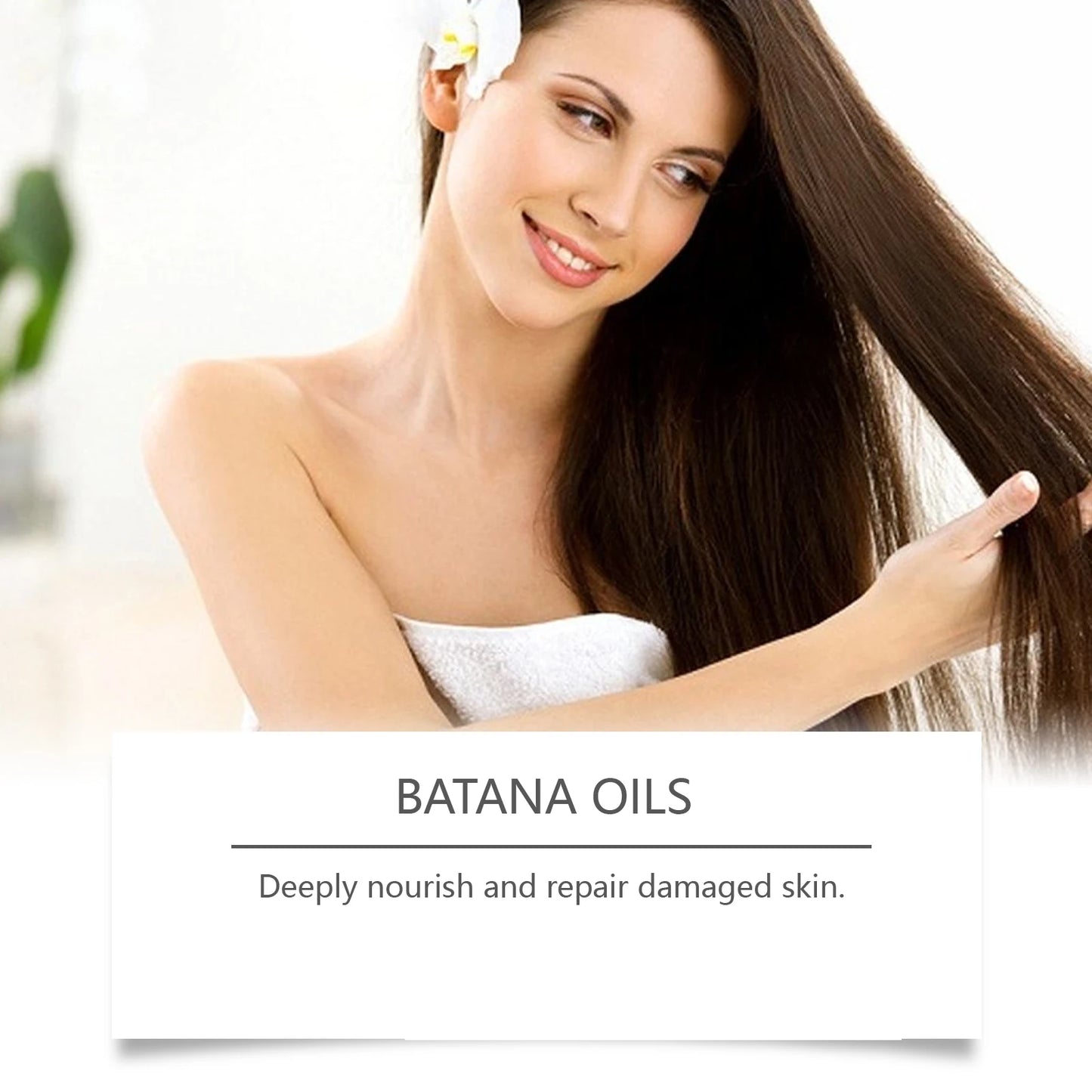 Hoegoa 100% Pure Organic Batana Oil for hair growth And Natural Batana Oil For Treating Hair Loss Anti-Breakage Hair