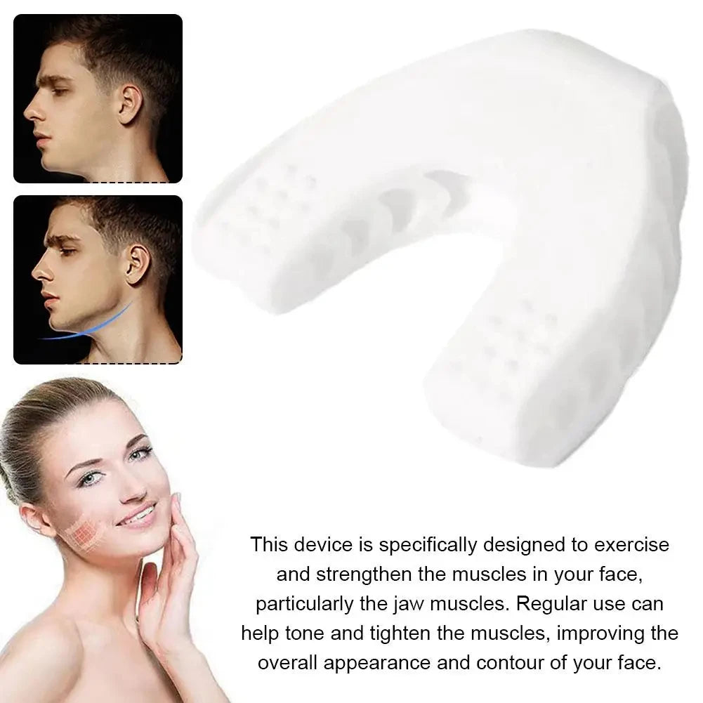 Jaw Exerciser Neck Toning Jawline Exercise Face Muscle Trainer V Shape Faceshape Fitness Resistance Levels Double Chin Reducer