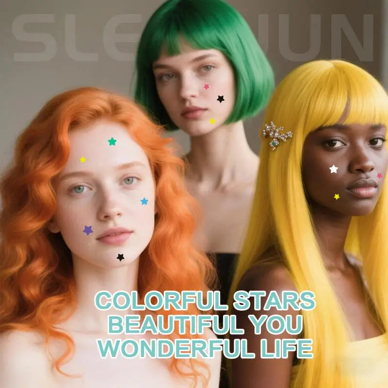 1400pcs Colorful Star Pimple Patch Acne Colorful Invisible Acne Removal Skin Care Stickers Concealer Face Spot Makeup Tools