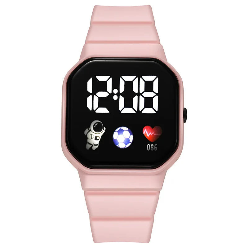 "LED Silicone Watch for Boys & Girls"