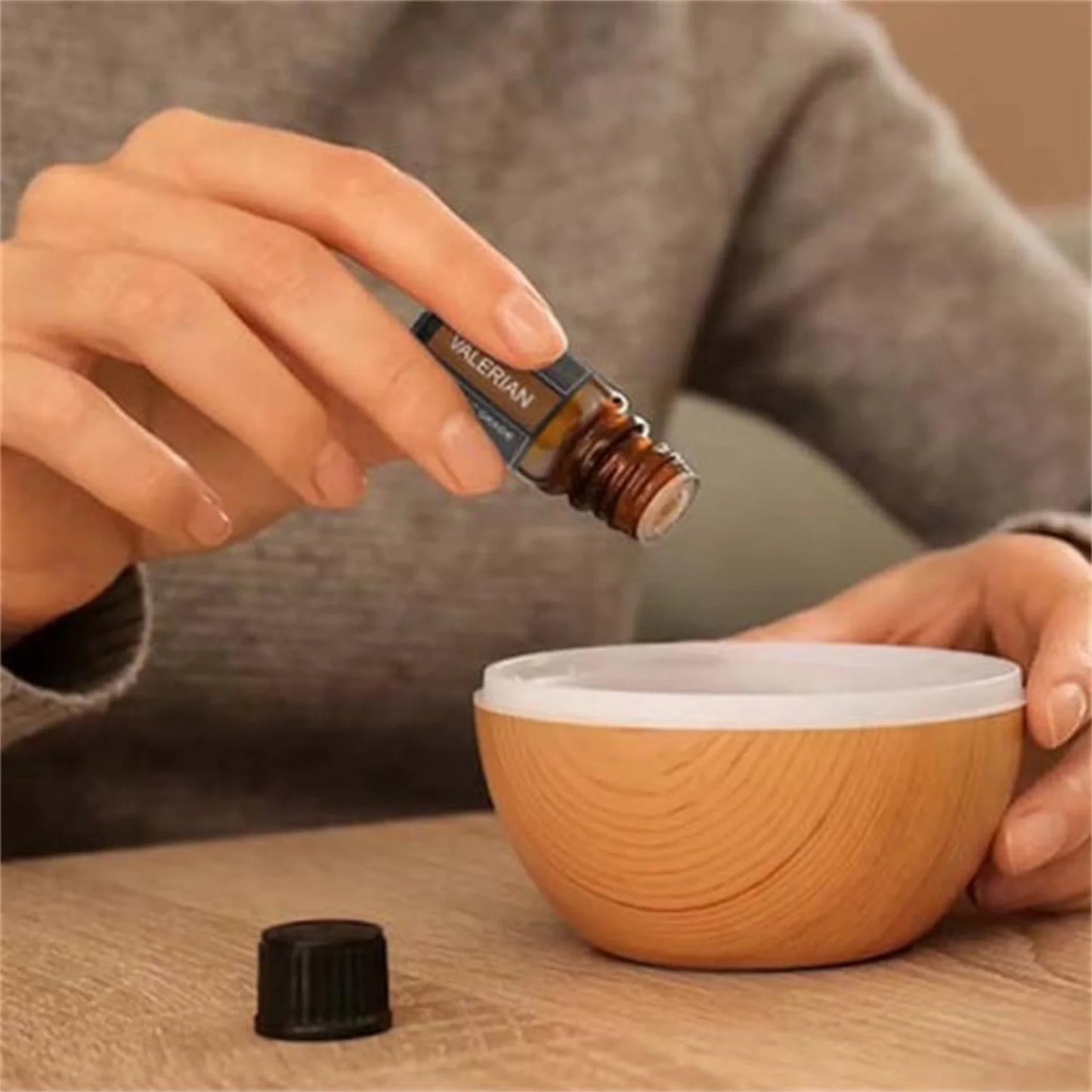 Organic Valerian Essential Oil Natural Sleep Aid Pure Essential Oil for Home Office Travel Sleep Use