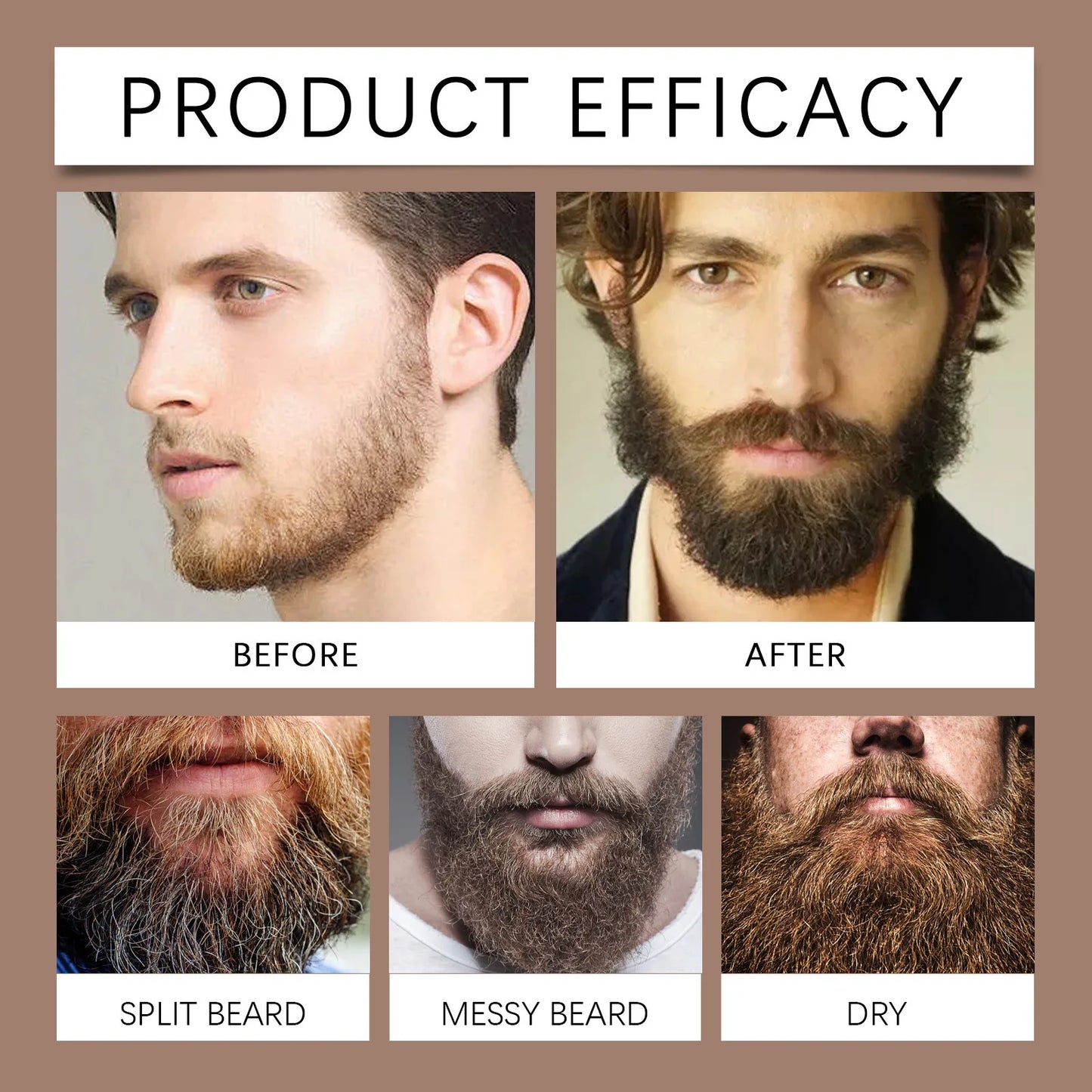 East Moon Argan Oils Beard Care Cleanser Deep cleansing Oil Control Reduce Friction Non irritating Keep Soften Beard Conditioner