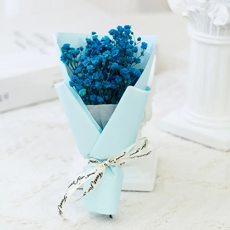 Mini Rose Soap Flower Bouquet Artificial Flowers Home Wedding Decorations Valentine'S Day New Year Birthday Gift Thanksgiving