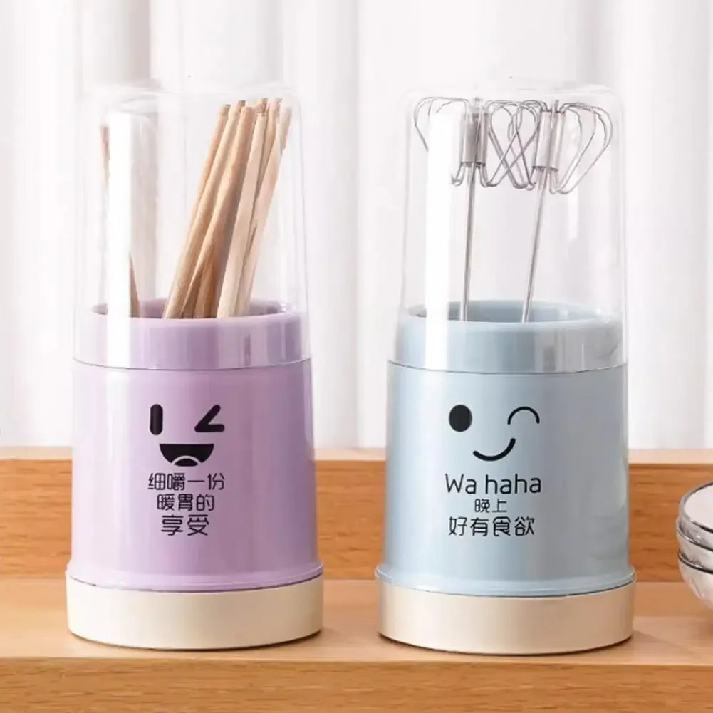 New Cute Kitchen Spoon Chopstick Storage Drying Drain Drainer Holder Shelf Accessories Box Home Rack Cutlery Basket Organiz H0Y1