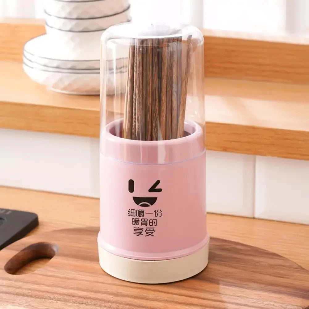 New Cute Kitchen Spoon Chopstick Storage Drying Drain Drainer Holder Shelf Accessories Box Home Rack Cutlery Basket Organiz H0Y1