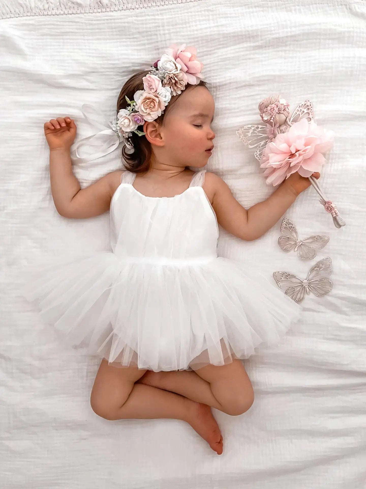 Summer Baby Romper Set Lace Polka Dots Toddler Princess Dress  Infant Girls Bodysuit Baby Onesies 0-24 M