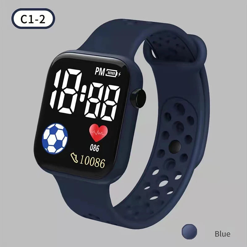 "LED Silicone Watch for Boys & Girls"