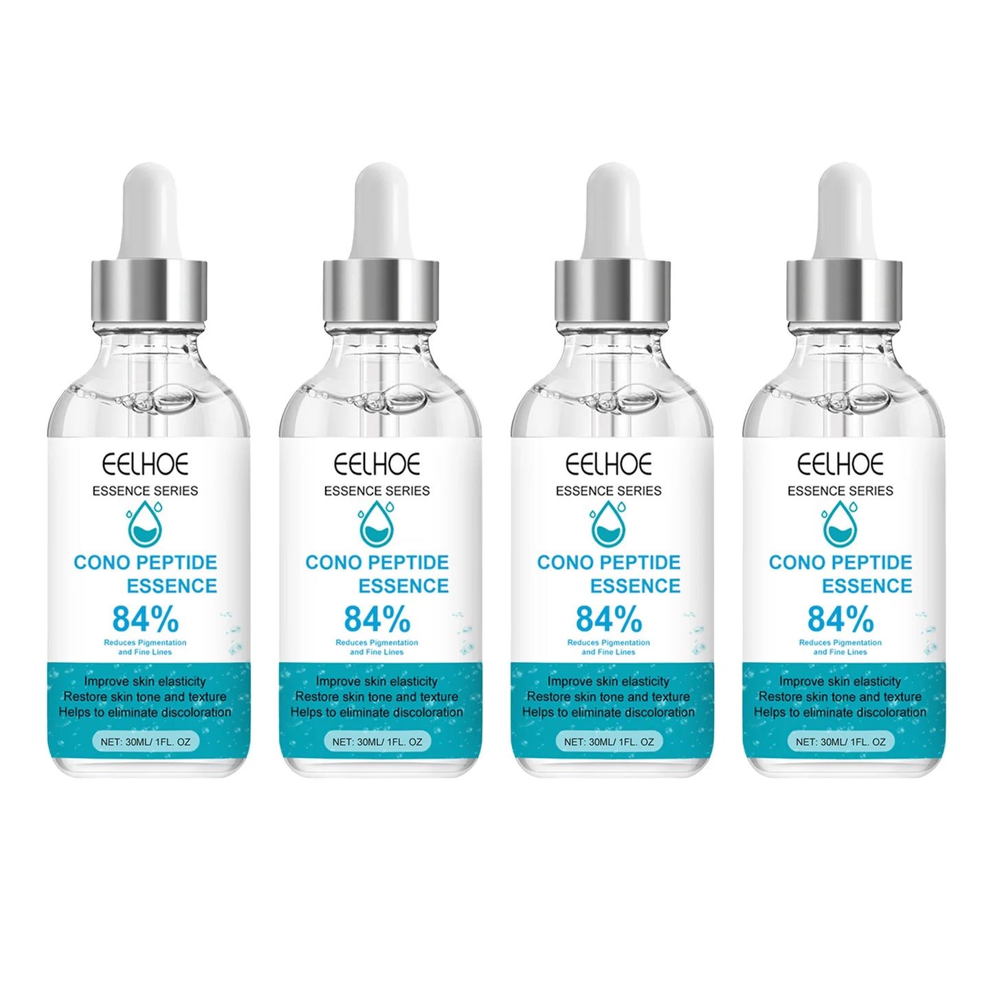 EELHOE 30ml Peptides Face Serum Facial Moisturizing Essence Brighten Anti Aging Anti-wrinkle Peptide Face Care Liquid Essence