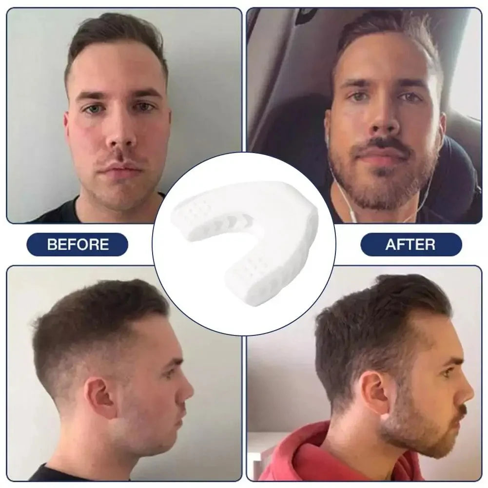 Jaw Exerciser Neck Toning Jawline Exercise Face Muscle Trainer V Shape Faceshape Fitness Resistance Levels Double Chin Reducer