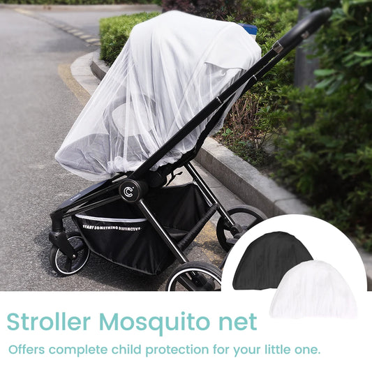 Universal Baby Stroller Mosquito Net Insect Protection Summer Mesh Cover for Prams Fly Shield Accessory