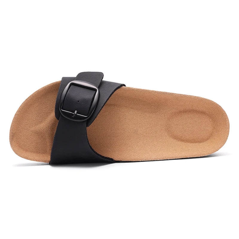 Litfun Fashion Clogs Sandals For Women 2025 New Cork Clogs Mules With Arch Support Outdoor Anti-slip Beach Orthopedic Slippers