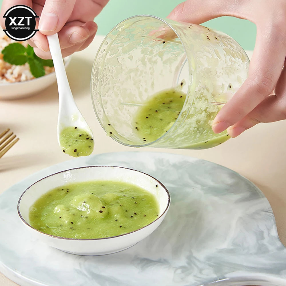 400ML 3/2 Blades Multifunction Manual Garlic Mincer Vegetables  Cutter Hand Shake Beating Garlic Chopper Masher Kitchen Gadgets