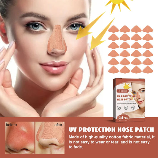 Outdoor UV Cut Eye Patch Nose Sunscreen Nose Patch Sunscreen Mask Soothing Sunscreen Face Protector Anti Sun For Skin Care