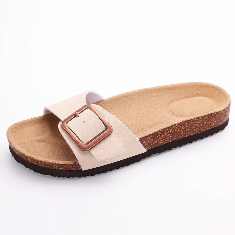 Litfun Fashion Clogs Sandals For Women 2025 New Cork Clogs Mules With Arch Support Outdoor Anti-slip Beach Orthopedic Slippers