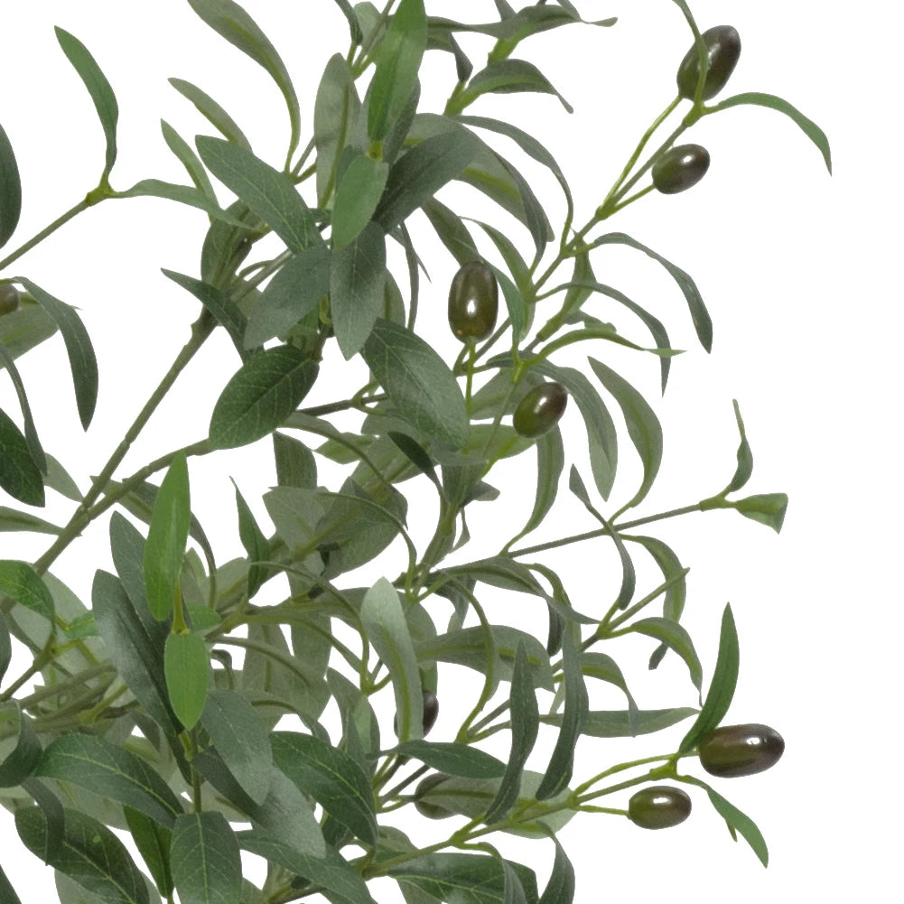 Artificial Olive Tree Faux Olive Tree 5ft/6ft/7ft Tall Artificial Tree Indoor Outdoor Potted Artificial Plants for Home Office