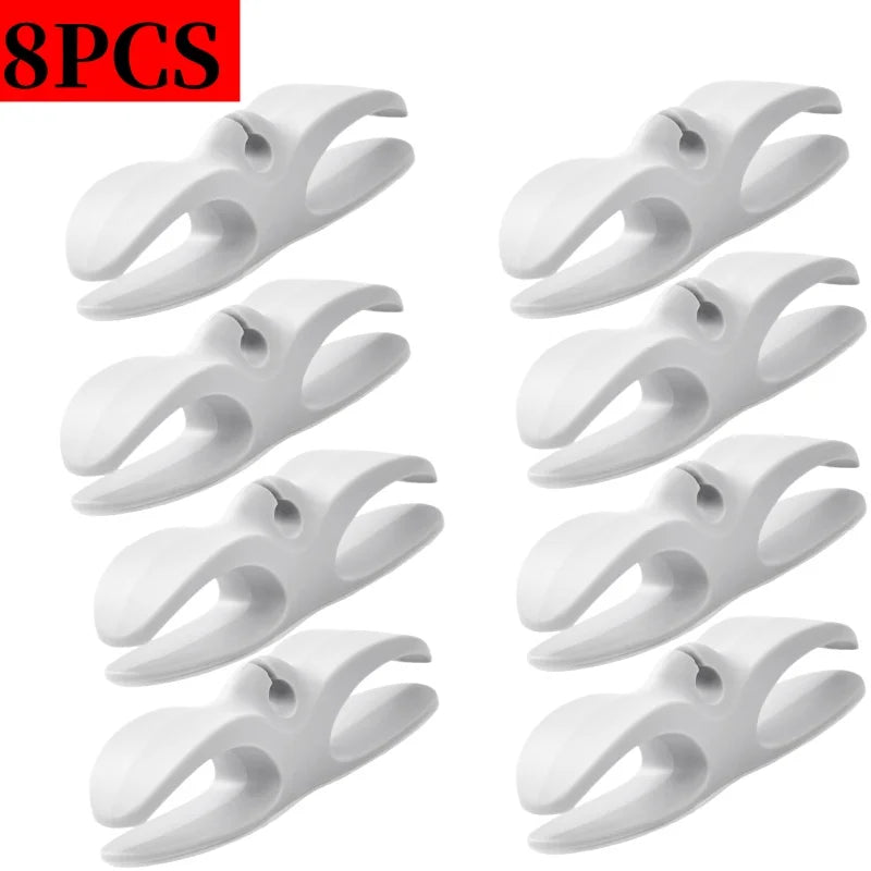 2/4/8PCS Cord Winder Organizer for Kitchen Appliance Cord Wrapper Home Cable Management Clip Holder for Air Fryer Coffee Machine