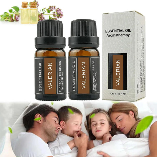 Organic Valerian Essential Oil Natural Sleep Aid Pure Essential Oil for Home Office Travel Sleep Use