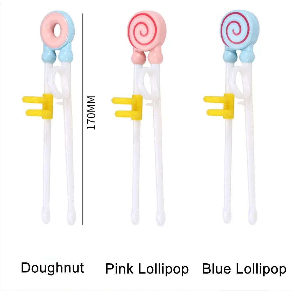 1Pair Chopsticks for Right Hand Home Children's Products Kitchen Tools Chopsticks Kids Baby Learning Helper Training Children