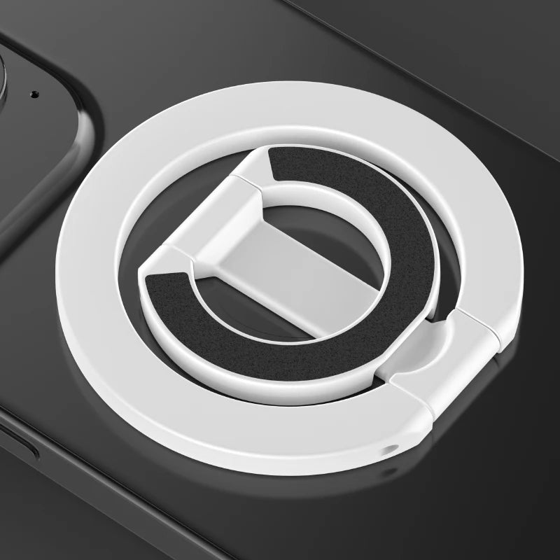 2025 New Mobile Phone Finger Ring Holder for Magsafe Strong Magnet Suction Double-sided Magnetic Stand for iPhone16 15 14 Xiaomi