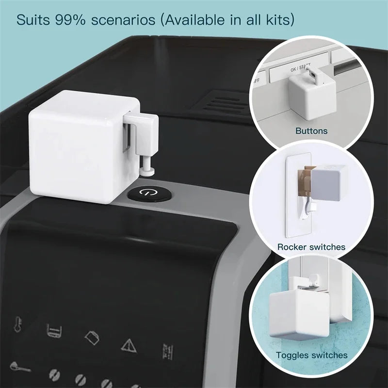 RSH Tuya Smart Fingerbot Switch Timer Control Bluetooth-compatible Smart Switch Fingert Robot Timer Voice Alexa Google Assistant