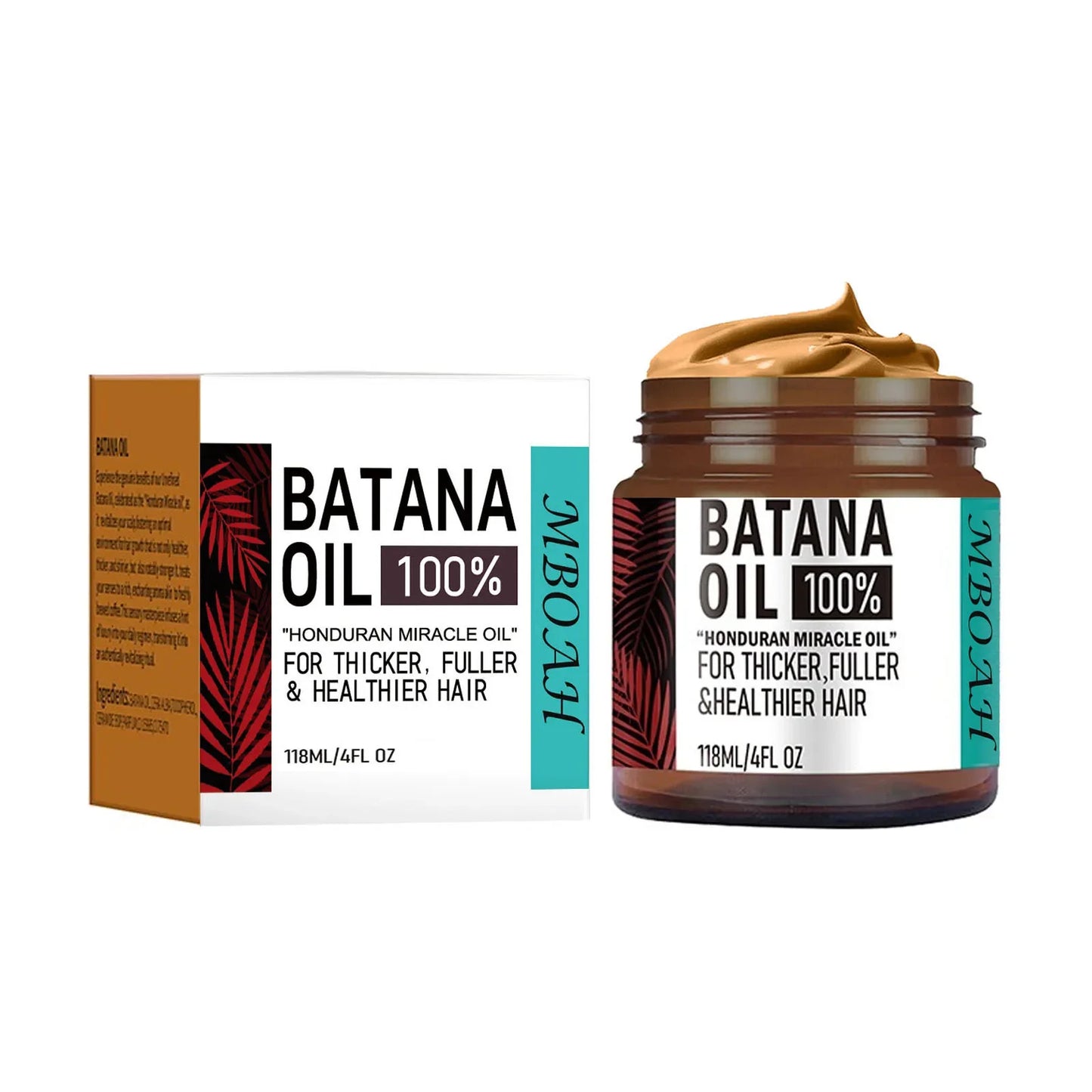 100% Pure Organic Hair Mask Batana Oil Hair Growth Oil Natural Treatment Nourish Reduce Hair Loss Anti-Breakage Hair Products