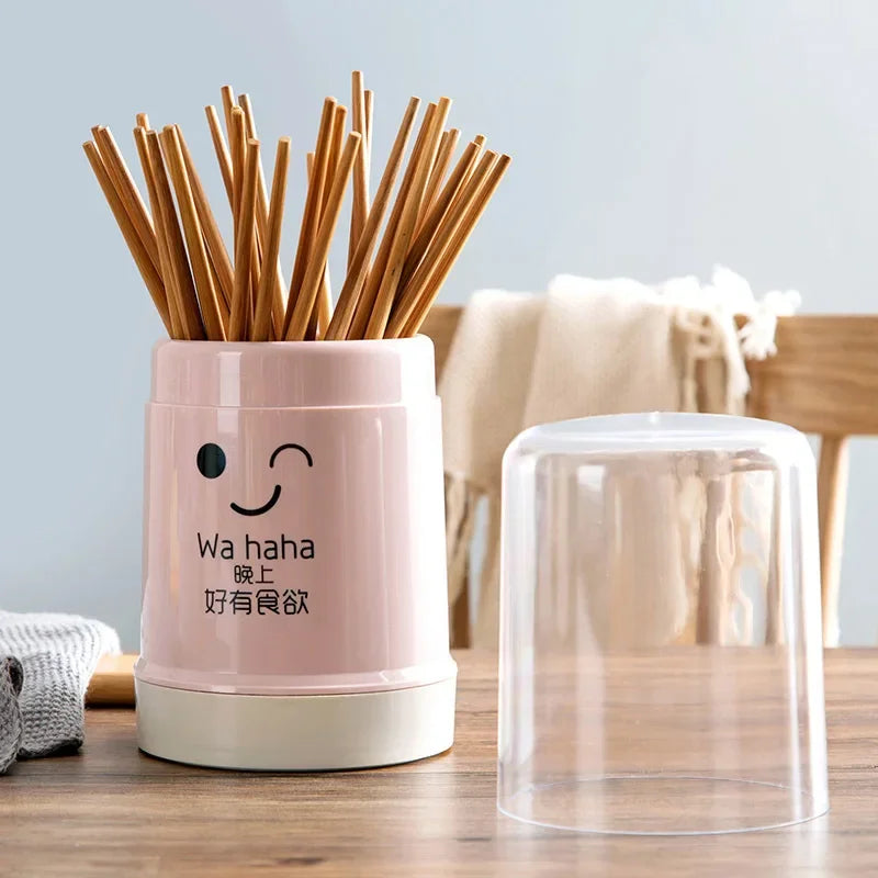 New Cute Kitchen Spoon Chopstick Storage Drying Drain Drainer Holder Shelf Accessories Box Home Rack Cutlery Basket Organiz H0Y1