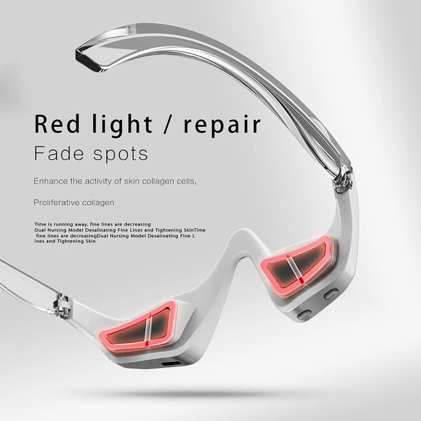 Eye Skin Care Red Light Therapy Device Toner Microcurrent Eye Massager Remove Eye Bags Dark Circles Eye Lifting machine