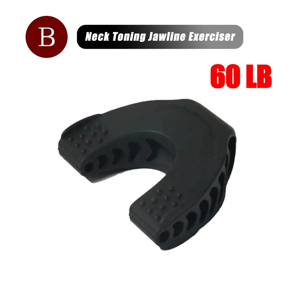 Jaw Exerciser Neck Toning Jawline Exercise Face Muscle Trainer V Shape Faceshape Fitness Resistance Levels Double Chin Reducer