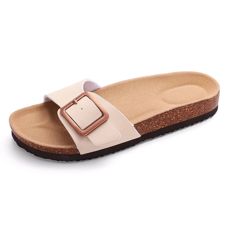 Litfun Fashion Clogs Sandals For Women 2025 New Cork Clogs Mules With Arch Support Outdoor Anti-slip Beach Orthopedic Slippers