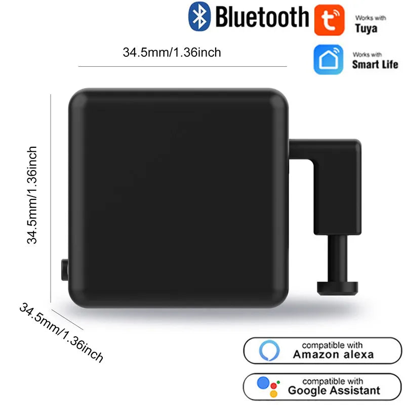 RSH Tuya Smart Fingerbot Switch Timer Control Bluetooth-compatible Smart Switch Fingert Robot Timer Voice Alexa Google Assistant